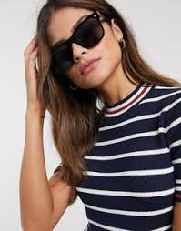 Купить женские квадратные очки футляр в интернет-магазине Lookbuck