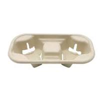 Wholesale OEM Disposable Sugarcane Bagasse 2pc 4pc Coffee ...