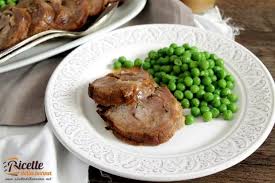 Ricette arrosto di vitello alla birra bimby. Arrosto Di Vitello Con Piselli Ricette Della Nonna