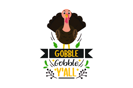 Download Gobble Gobble Y All Turkey Svg Cut File By Creative Fabrica Crafts Creative Fabrica PSD Mockup Templates