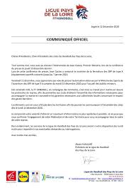 L'hommage de l'amicale laïque de châteaubriant (alc), section handball. Ligue De Handball Des Pays De La Loire ç…§ç‰‡ Facebook