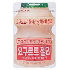 Kami cair yoghurt , 3 amplop splenda dan grenetine. Lotte Yogurt Jelly Pack Of 40 Ninelife United Arab Emirates