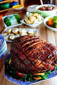 Your Easter Dinner Absolutely Needs This Gorgeous Glazed Ham Recipe Baked Easter Ham Easter Dinner Recipes Easter Ham Glaze