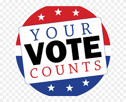 Activists paint a street mural reading count every vote on a section of montgomery street near the 555 california st. Local March Elections Endorsement Your Vote Counts Clip Art Free Transparent Png Clipart Images Download