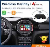 Wireless CarPlay Android Auto For BMW Mini Countryman Cooper S R56 R58 R60 F54