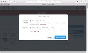 Tap unfollow next to the topic. How To Use Safe Search On Twitter Com