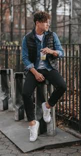 Tinder Date Outfits For Men What To Wear On Valentine S Day Vest Outfits Men Mens Outfits Winter Outfits Men