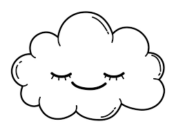 These easily printable images also offer educative lessons as they not only portray the numerous shapes. Cute Cloud Coloring Page Free Printable Coloring Pages For Kids