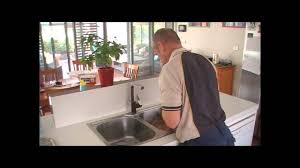 How to unblock a kitchen sink in the u bend: Fixing Blocked Kitchen Drains From Grease And Fat In Canberra Homes Youtube