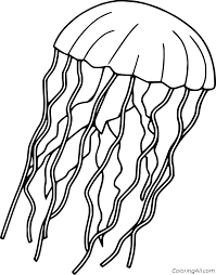 Download and print these jellyfish coloring pages for free. Jellyfish Coloring Pages Coloringall