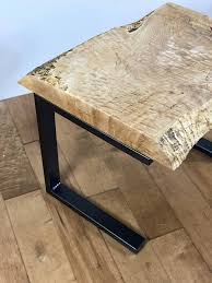 Sold Live Edge Maple Slab End Table Modern Side Table Etsy In 2020 Live Edge Wood Table Modern Side Table Live Edge Table