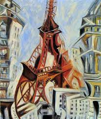 Its main sequence was created between 1909 and 1912, with additional works added up to 1928. Tour Eiffel D Apres Robert Delaunay Malerei Von D Laure Artmajeur