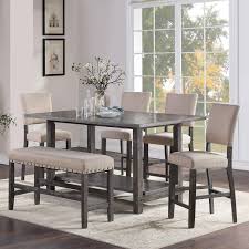 Pin By Jerome S Furniture On For The Home In 2021 Dining Room Table Set Dining Table With Bench Dining Set With Bench