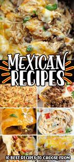 Best Mexican Dinner Recipes Mexican Food Recipes Mexican Dinner Recipes Mexican Food Recipes Easy