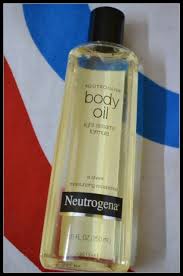 Olive oil is popularly used for treating oil to fade stretch marks. Nuetrogena Body Oil Review