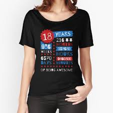 Celebrating this first stage of adulthood is exciting — and their birthday gift should be just as fun! 18th Birthday Son Gifts Merchandise Redbubble