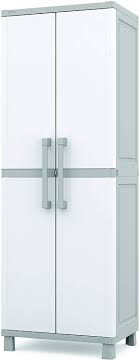 Maybe you would like to learn more about one of these? Buy Keter Storage Cabinet With Doors And Shelves For Tool And Home Organization White Grey Online In Turkey B082m368nh