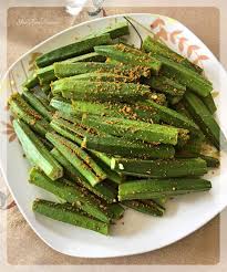 Step By Step Recipe For Stuffed Bhindi Bharwa Bhindi Stuffed Okra Recipes Indian Food Recipes Vegetarian Indian Food Recipes