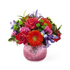 Topped with birthday candles and satin ribbon, this unique gift will bring a smile. Ftd Life Of The Party Ashland Addison Florist Co