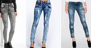 Seluar jeans lelaki levis slim fit biru gelap. Varenki Seluar Jeans Wanita Bergaya Kelabu Hitam Biru Gelap Cahaya Koyak Pinggang Tinggi