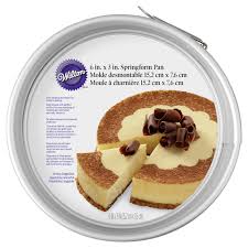 75 grams sugar (1/3 cup) via fantastic cheesecake by alex goh on small small baker. Wilton Aluminum Springform Pan 6 400754 Buy Online At Best Price In Uae Amazon Ae