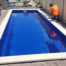 We reinforce the walls of the pool and then do steel bracing around the pool too to reinforce the sides; Pool World Korat