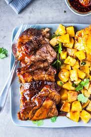 1 whole boneless pork loin (4 to 6 pounds). Succulent Pineapple Pork Roasted Low And Slow Several Ideas For Pineapple Flavored G Pork Roast Recipes Pork Loin Pineapple Recipe Leftover Pork Roast Recipes