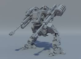 Battle Robot 3d Model Turbosquid 1188916 Battle Robots Robot 3d Military Robot