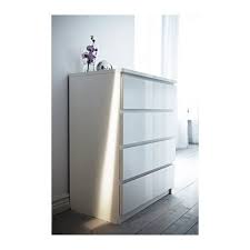 Malm Chest Of 4 Drawers White High Gloss 80x100 Cm Ikea Giftryapp Bedroom Furniture Ikea Affordable Furniture