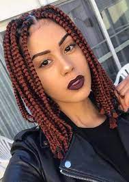 23 Short Box Braid Hairstyles Perfect For Warm Weather Page 2 Of 2 Stayg Short Box Braids Hairstyles Short Box Braids Box Braids Hairstyles For Black Women