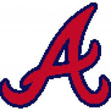 This pattern is 96 stitches wide by 80 stitches tall. Counted Cross Stitch Pattern Oakland A S Logo The Cross Stitch Guy