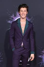 Mendes headlined two solo tours internationally. Shawn Mendes Wears An Indigio Suit And Necklaces To The Amas Popsugar Fashion Middle East