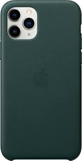 Apple Iphone 11 Pro Leather Case Forest Green Mwyc2zm A Best Buy Apple Leather Case Iphone Leather Case Apple Iphone