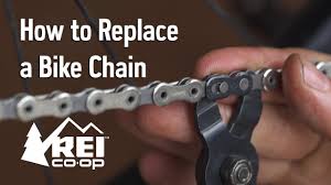 This video shows step by step how to repair a broken bicycle chain. Bike Maintenance How To Replace A Bike Chain Youtube