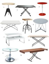 It could be a useful coffee table in a living room or a practical desk in a office. Best Height Adjustable Tables 2013 Adjustable Height Table Adjustable Table Coffee Table Small Space