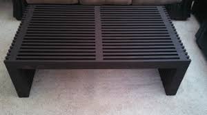 See the detailed photo here. Reader Showcase Dorner S Reclaimed Timber Slat Coffee Table The Design Confidential