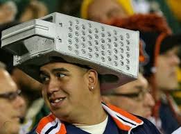 Chicago Bears Cheese Grater Head Green bay packers