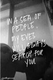 Black And White Love Quotes In A Sea Of People Inspirational Quotes Love Quotes Quotes