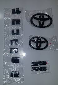 There are hundreds of white vehicles on the road with blacked out everything these days. Black Out Emblem Question Toyota 4runner Forum 4runners Com