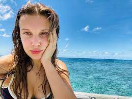 Millie Bobby Brown Wore Her Bikini Top as a Stylish Crop Top