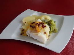Pave De Cabillaud Au Beurre D Agrumes Billes Balsamiques Cuisine Recette Cabillaud Recette Poisson