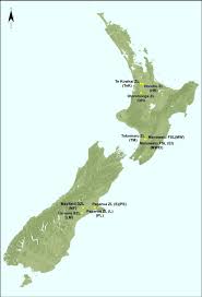 1122x899 / 191 kb go to map. New Zealand Map Representing The Location Of The Collected Download Scientific Diagram