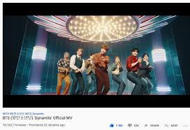 Dynamite premiered on the 21st of august and after 24 hours of getting published, youtube only showed 98 million views, when in reality, it was much higher. Bts Dynamite Mv The Fastest Music Video Kpoppost