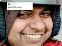 His face is used to mock people and even today he is when they're happy about something, they also express their happiness quite openly. Zomato Boy Sonu Hiding Rasgullas In His Cheeks Zomato Happy Rider S Smile Has Turned Into Memes Trending Viral News
