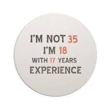 Birthday Party Ideas For 35 Year Old Woman 35th Birthday Designs Coaster Zazzle Com Au 35th Birthday Happy 35th Birthday Birthday Design
