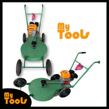 The wheels on the lawn mower get the most wear and tear because they'll. Lawn Mower Green 24 600mm Grass Cutter 4 Big Wheels C W Kazumi Japan 6 5hp Or 8hp Petrol Engine Shopee Malaysia