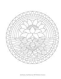 Extraits De Mandalas Bien Etre Anti Stress Anti Burn Out Mandala Stress Coloriage