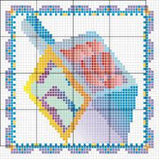 See more ideas about cross stitch, stitch, jewish crafts. Chanukkah Dreidel Hey And Shin Cross Stitch Pattern Click Image To Close Cross Stitch Bookmarks Cross Stitch Cross Stitch Embroidery