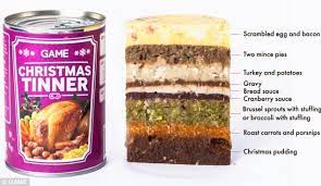 When you get back from taking a walk on thanksgiving theberenstun bears. Christmas Dinner In A Can Gives All You Need For The 25th Daily Mail Online