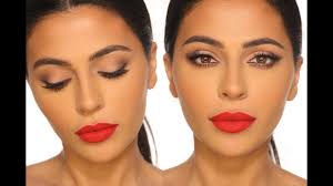 clic red lip makeup tutorial you